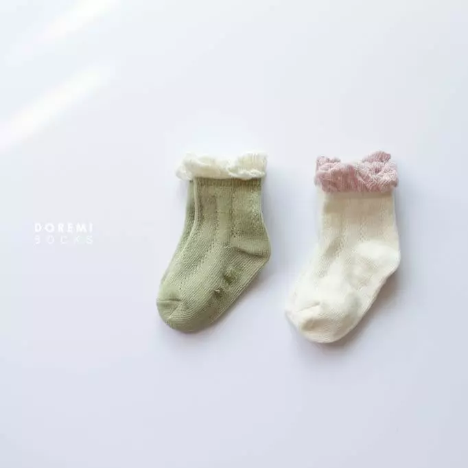 Doremi Socks - Korean Children Fashion - #childofig - Creamy Lumi Socks