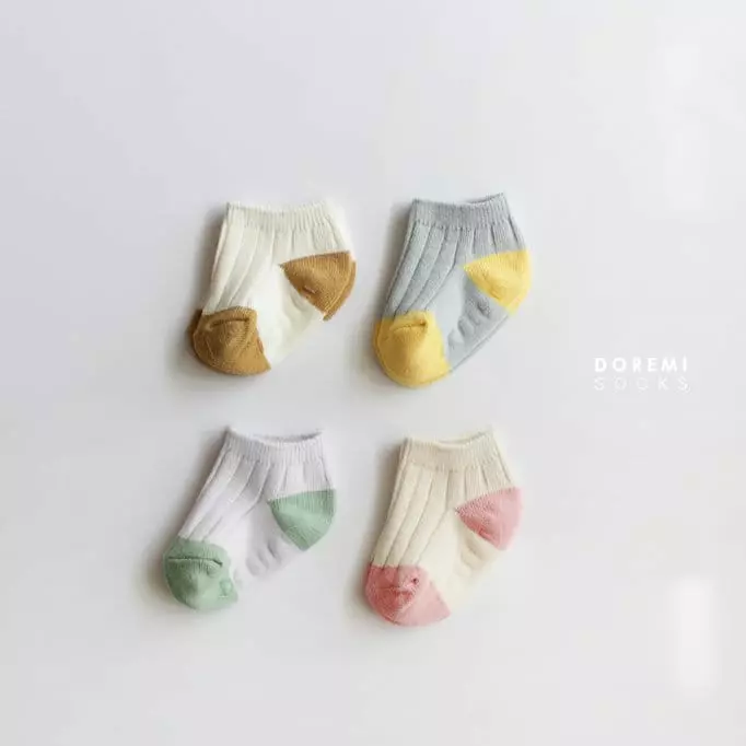 Doremi Socks - Korean Children Fashion - #kidsshorts - Bbuyon Sneackers - 6