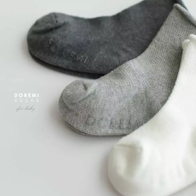 Doremi Socks - Korean Children Fashion - #littlefashionista - Mesh Basic Socks - 8