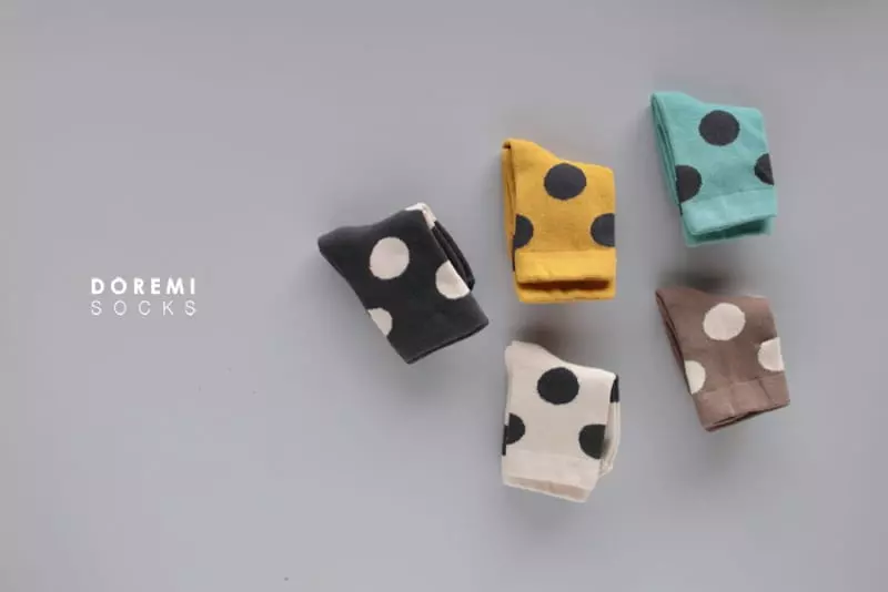 Doremi Socks - Korean Children Fashion - #stylishchildhood - Polca Socks - 9