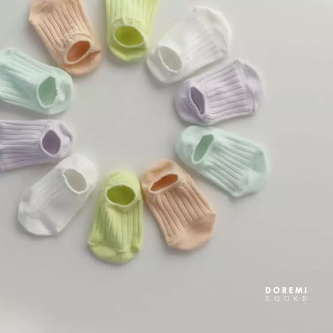 Doremi Socks - Korean Children Fashion - #toddlerclothing - Pastel Socks - 3