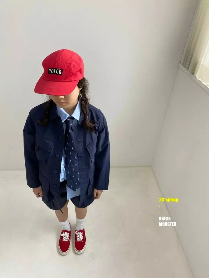 Dress Monster - Korean Junior Fashion - #childrensboutique - Convertible Jacket - 2