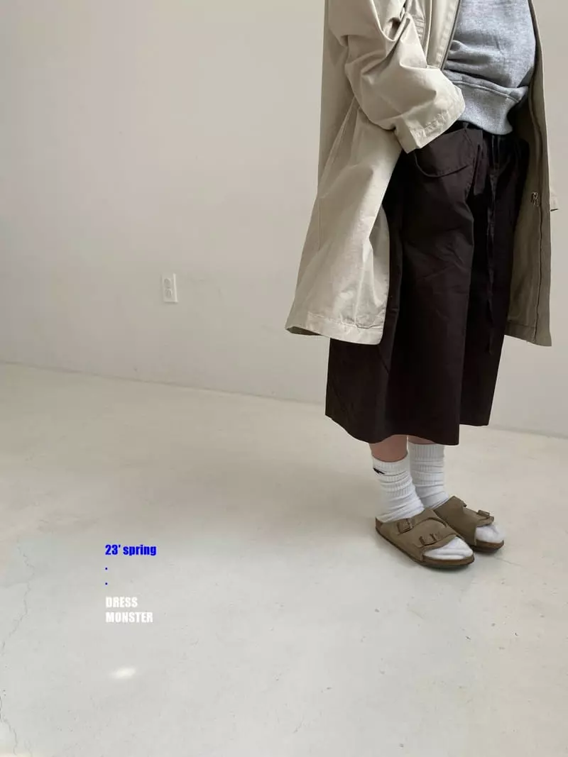 Dress Monster - Korean Junior Fashion - #fashionkids - Wide Pants - 4