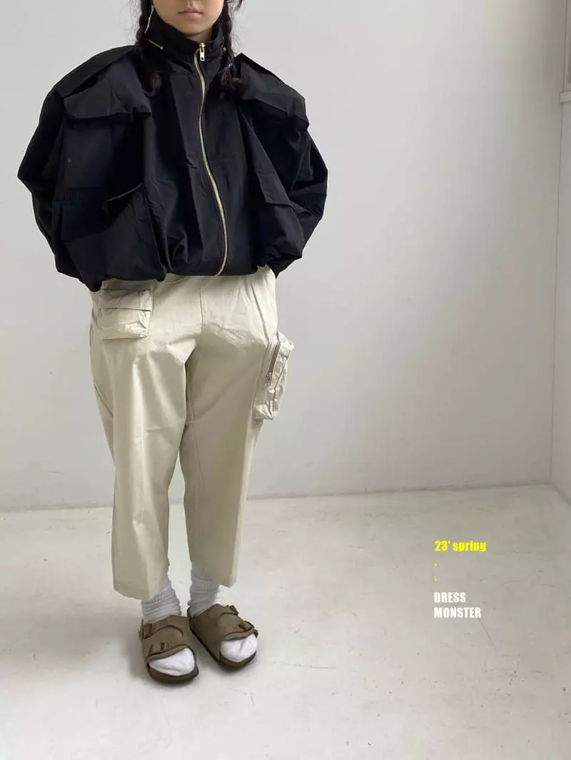 Dress Monster - Korean Junior Fashion - #littlefashionista - Snack Pocket Pants - 2