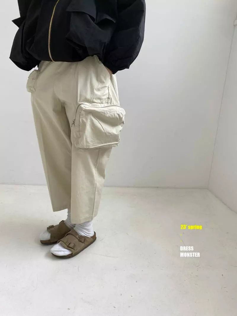 Dress Monster - Korean Junior Fashion - #magicofchildhood - Snack Pocket Pants - 3