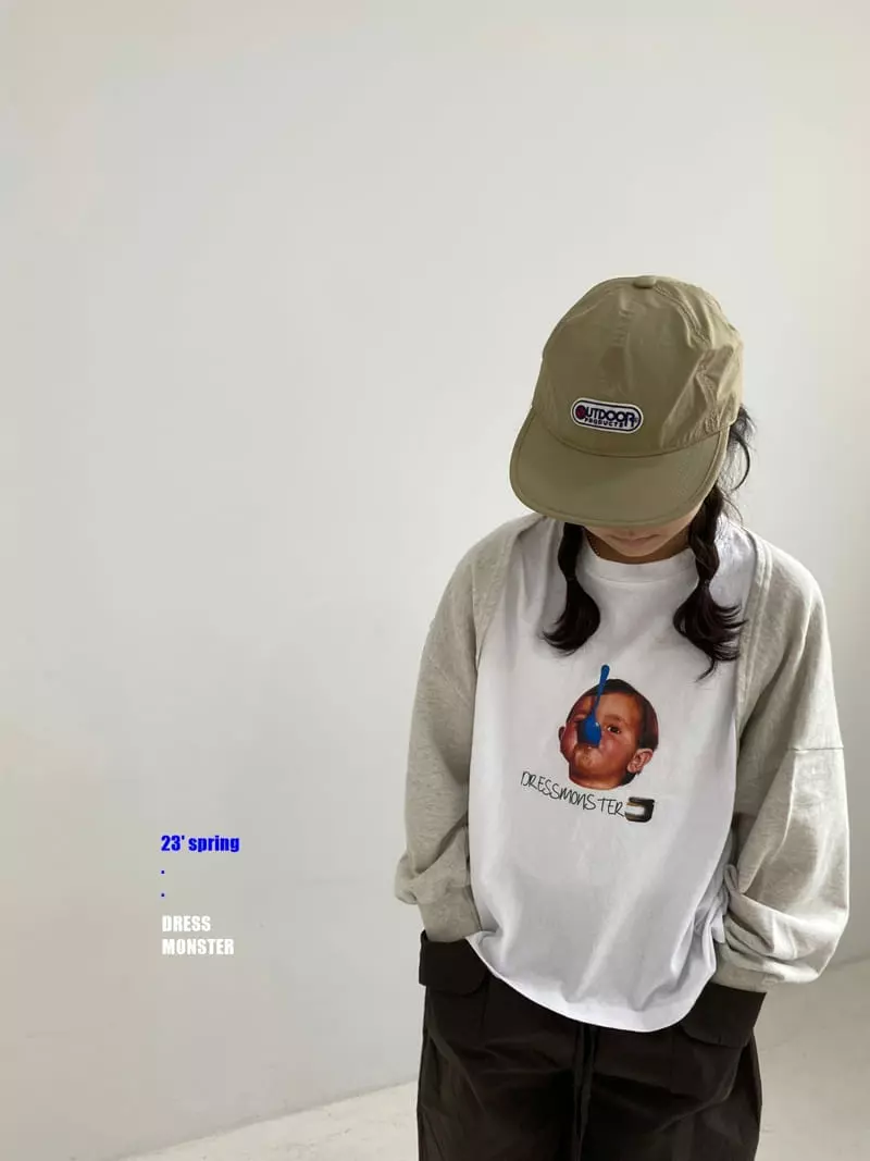 Dress Monster - Korean Junior Fashion - #magicofchildhood - 3 way Sweatshirt - 2