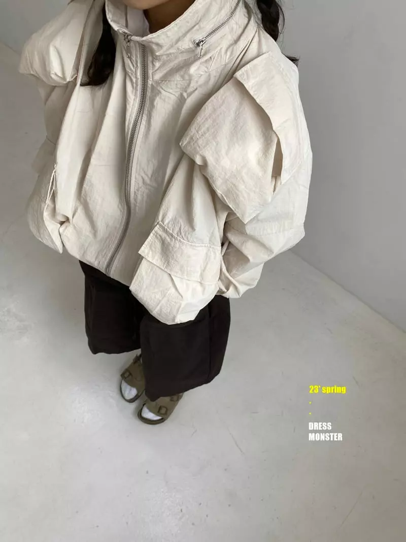 Dress Monster - Korean Junior Fashion - #magicofchildhood - Balance Pocket Jumper