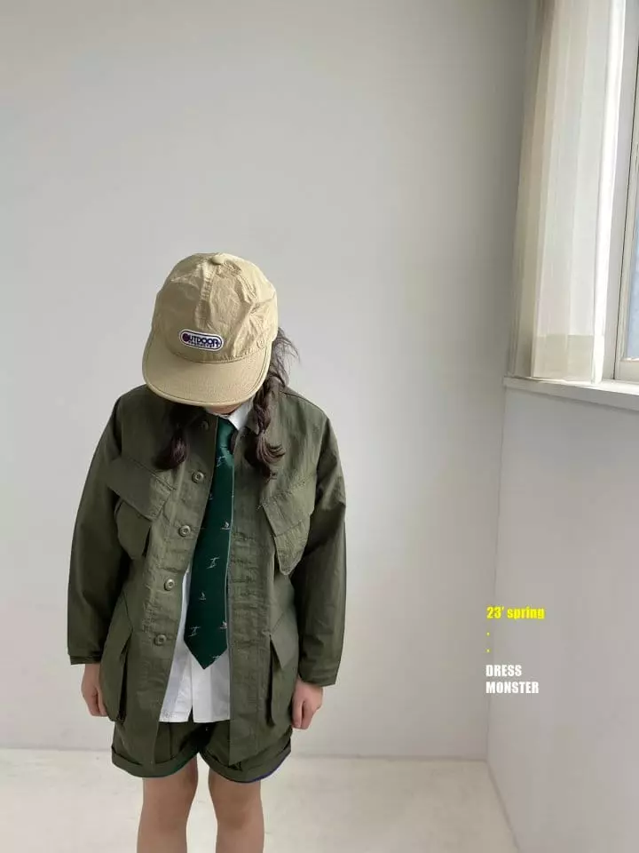 Dress Monster - Korean Junior Fashion - #magicofchildhood - Convertible Jacket - 11