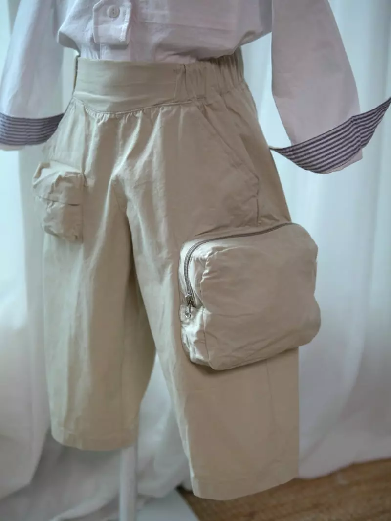 Dress Monster - Korean Junior Fashion - #magicofchildhood - Snack Pocket Pants - 4