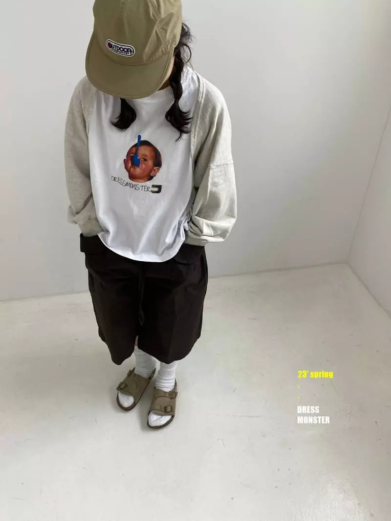 Dress Monster - Korean Junior Fashion - #todddlerfashion - 3 way Sweatshirt - 5