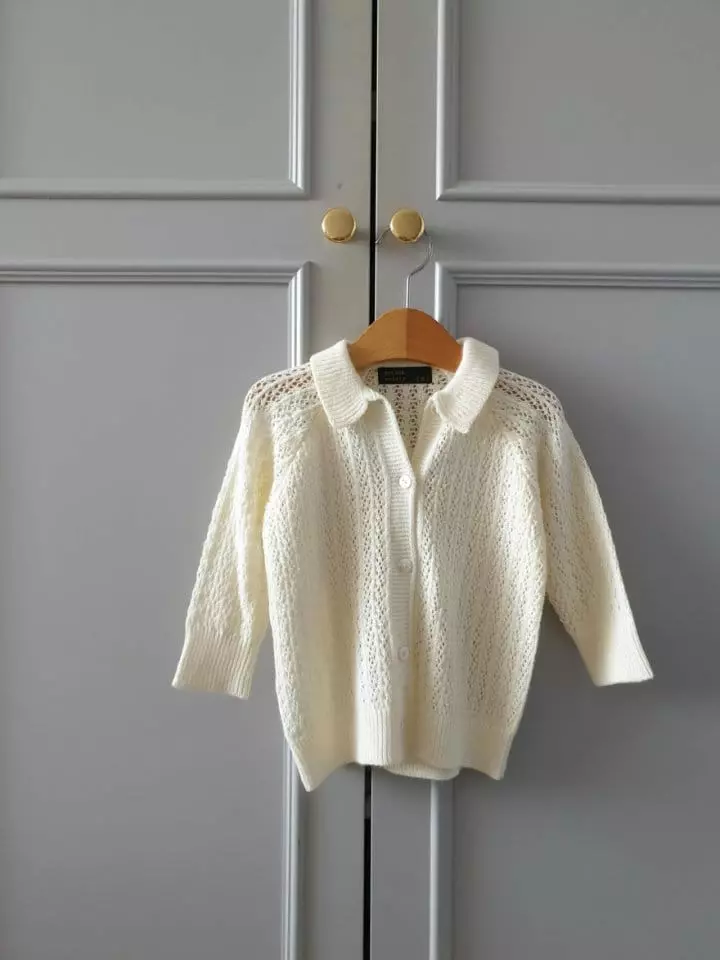 Eclair - Korean Children Fashion - #childofig - Cleear Cardigan - 4