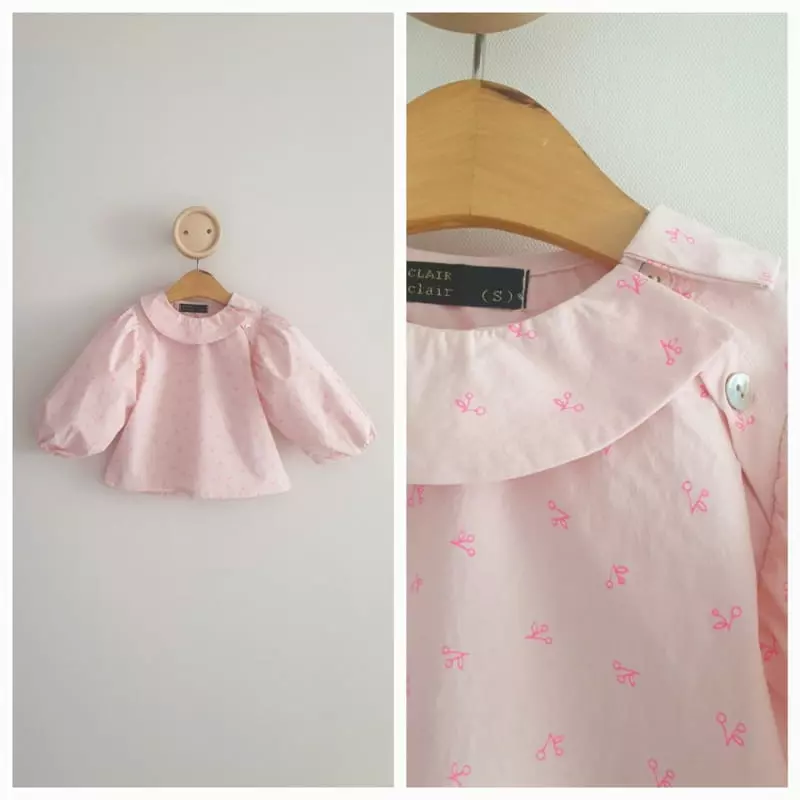 Eclair - Korean Children Fashion - #prettylittlegirls - Roa Blouse