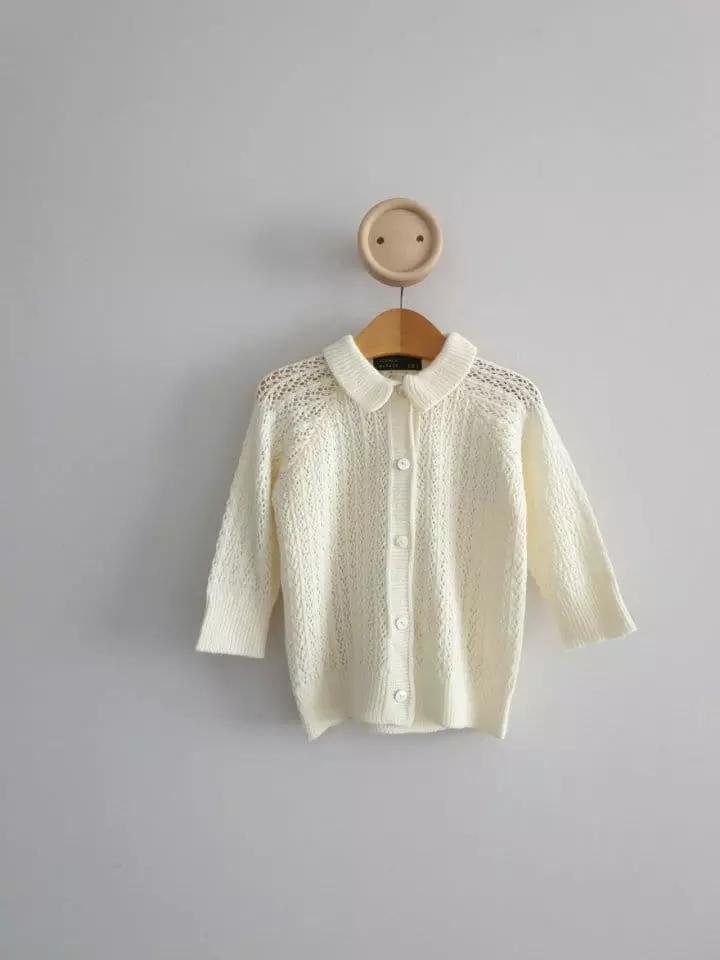 Eclair - Korean Children Fashion - #stylishchildhood - Cleear Cardigan - 2