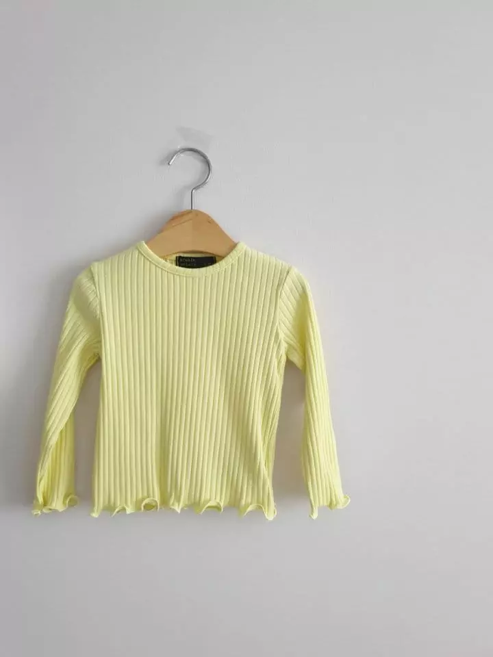 Eclair - Korean Children Fashion - #todddlerfashion - Lemon Tee - 3