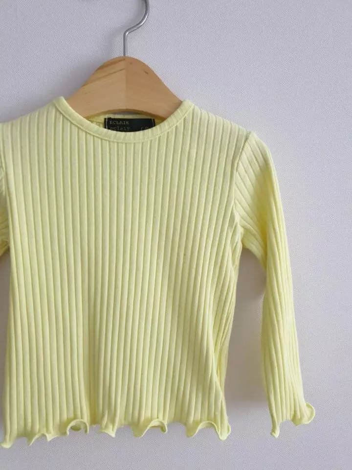 Eclair - Korean Children Fashion - #todddlerfashion - Lemon Tee - 4