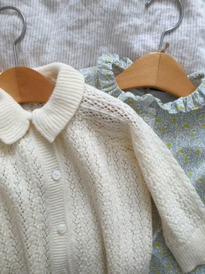 Eclair - Korean Children Fashion - #toddlerclothing - Cleear Cardigan