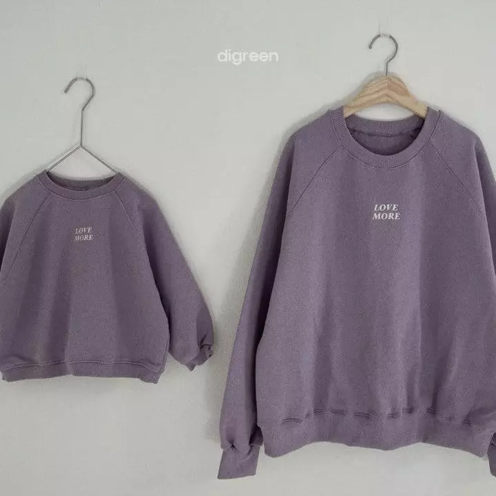 Enten - Korean Women Fashion - #vintageinspired - Mom Love More Sweatshirt - 4