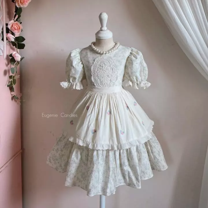 Eugenie Candies - Korean Children Fashion - #fashionkids - Lewell Apron - 12
