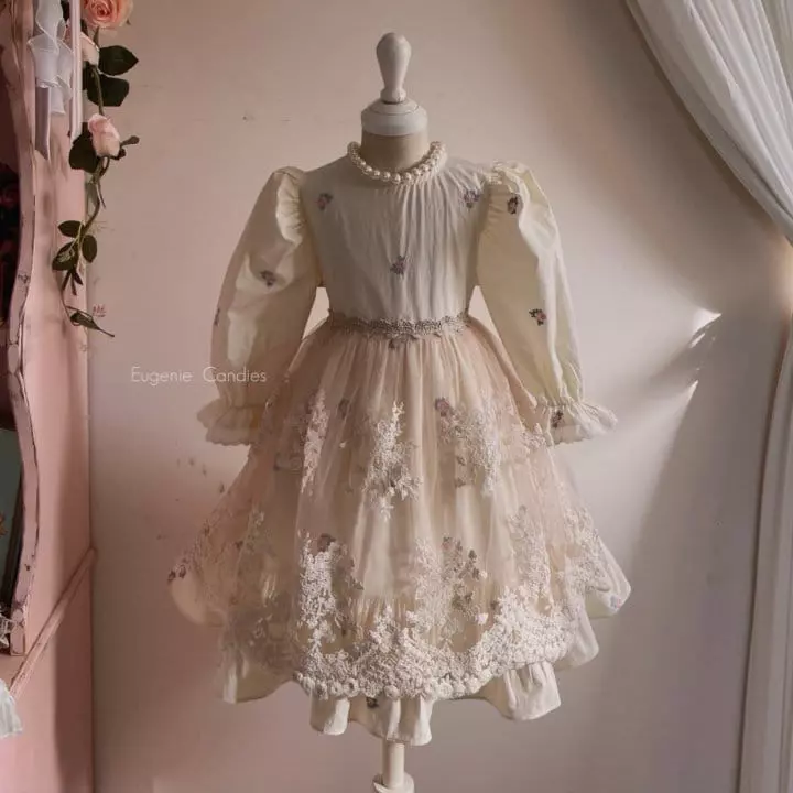 Eugenie Candies - Korean Children Fashion - #Kfashion4kids - Le Wellin Rose One-piece - 4