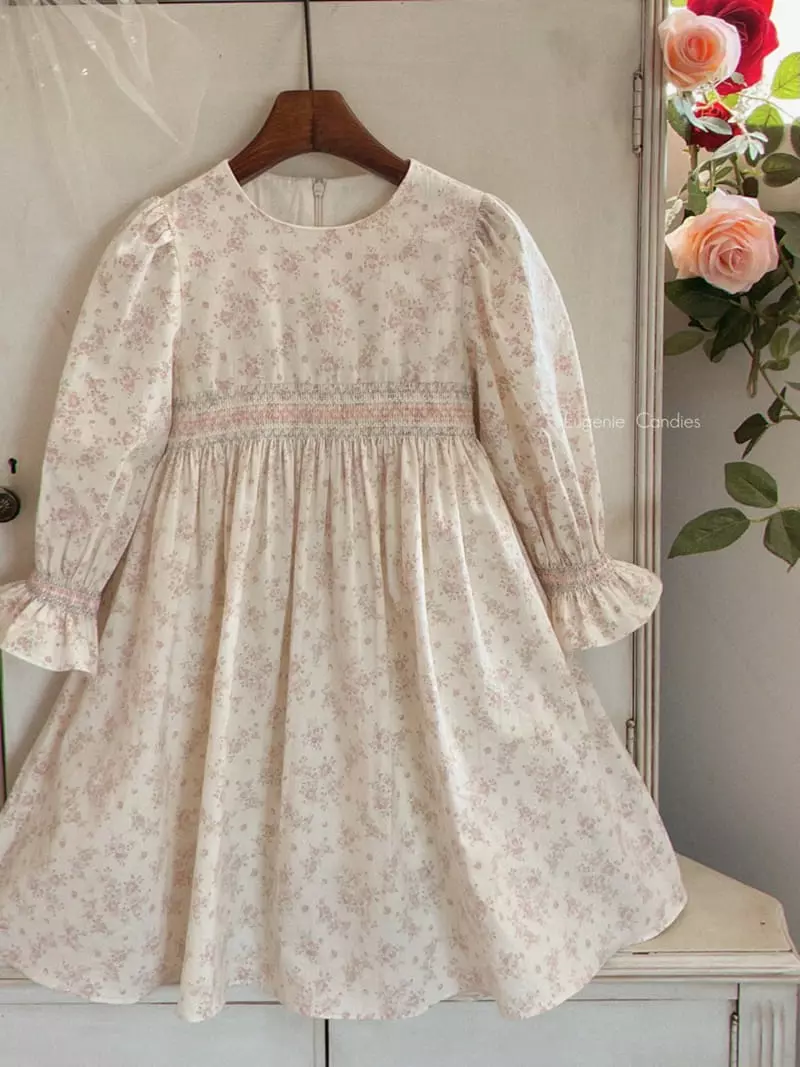 Eugenie Candies - Korean Children Fashion - #Kfashion4kids - Majiella Smocked One-piece - 4