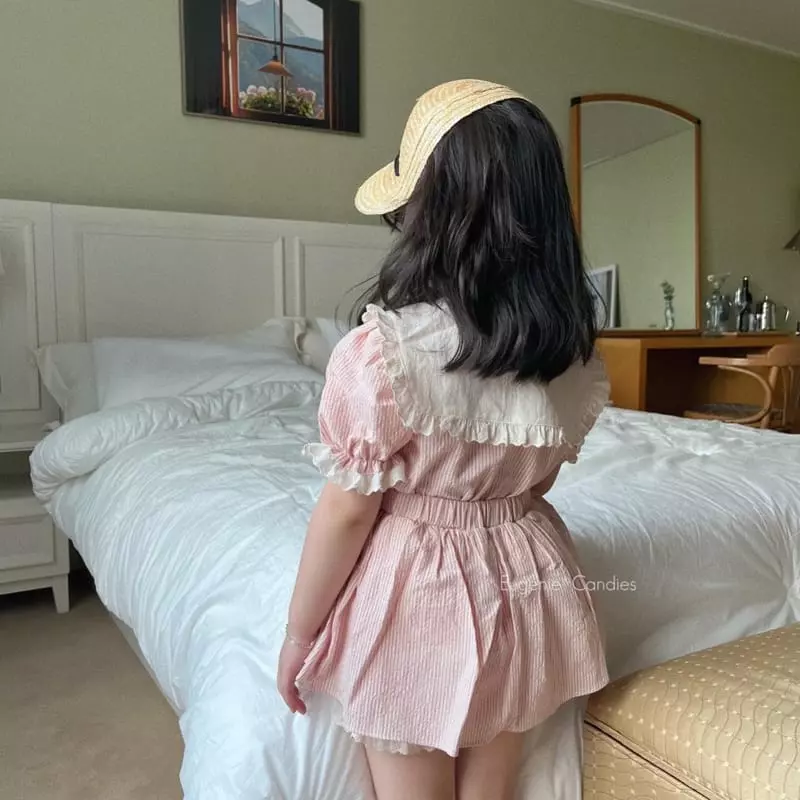 Eugenie Candies - Korean Children Fashion - #Kfashion4kids - Jue Jue Top Bottom Set - 4