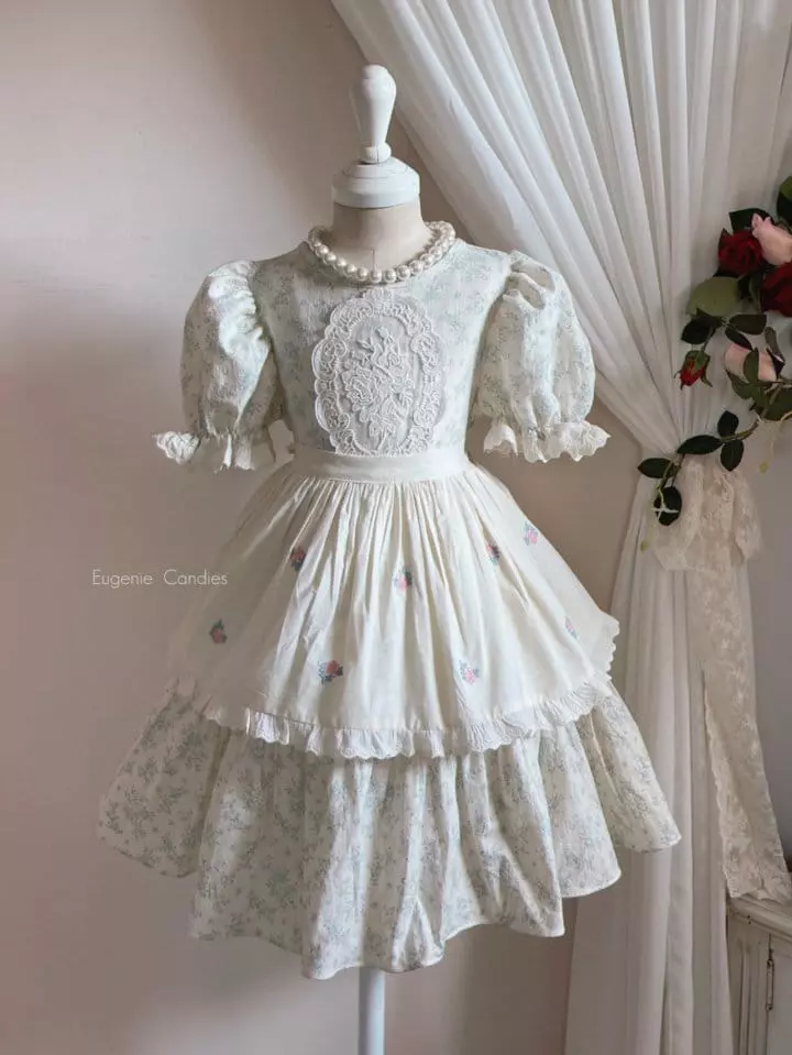 Eugenie Candies - Korean Children Fashion - #littlefashionista - Lewell Apron - 4