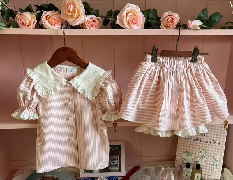 Eugenie Candies - Korean Children Fashion - #magicofchildhood - Jue Jue Top Bottom Set - 5