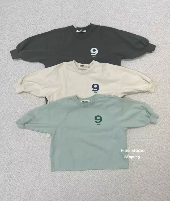 Fine Studio - Korean Children Fashion - #Kfashion4kids - Nine Loose Tee