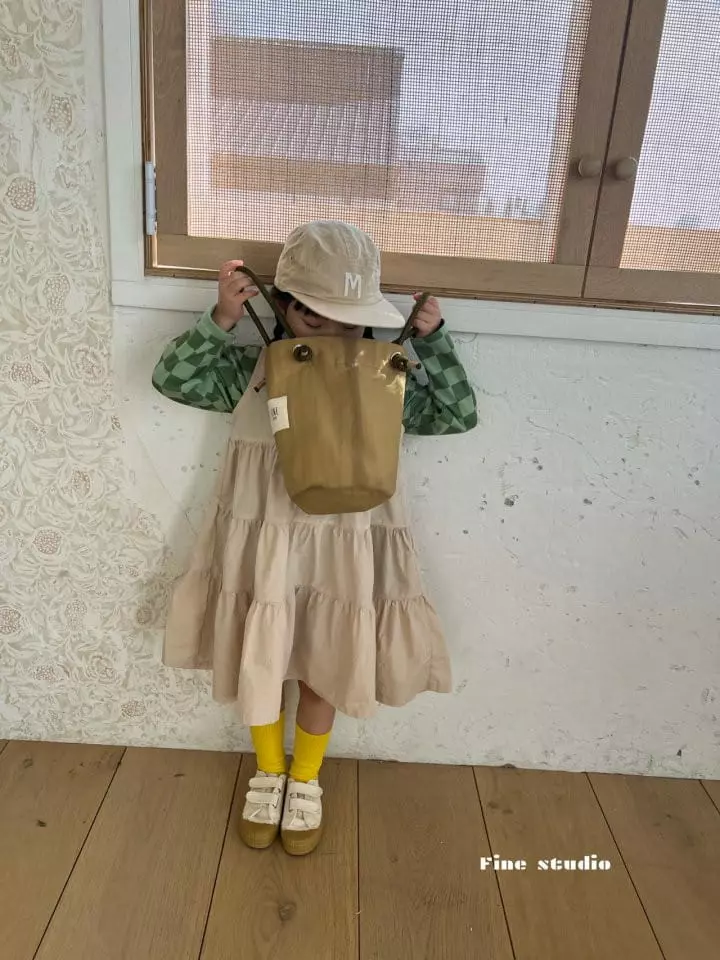 Fine Studio - Korean Children Fashion - #Kfashion4kids - Cancan One-piece - 7