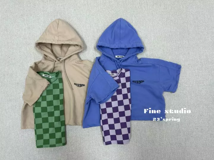 Fine Studio - Korean Children Fashion - #prettylittlegirls - Apple Hoody Tee - 4