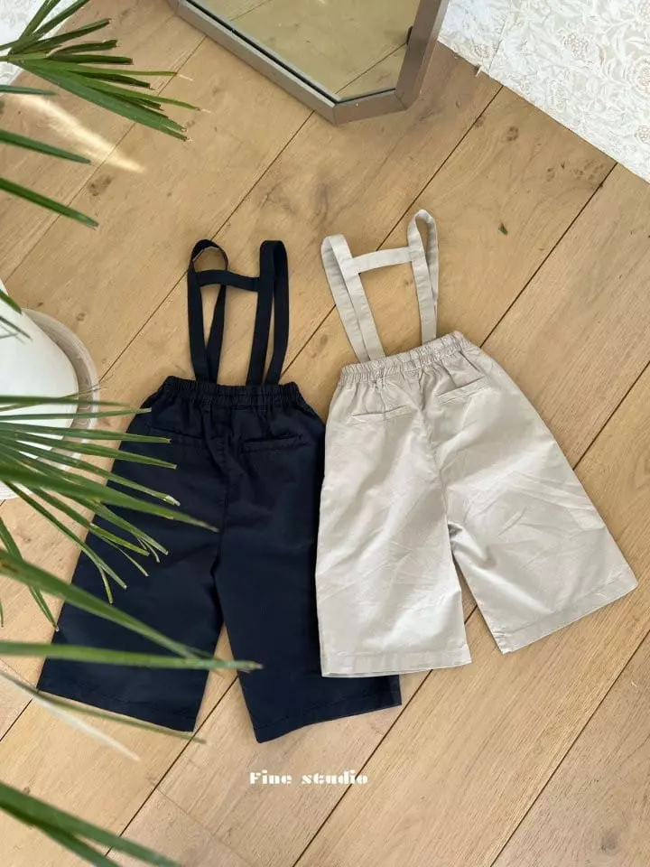Fine Studio - Korean Children Fashion - #childrensboutique - Like Dungarees Pants - 12