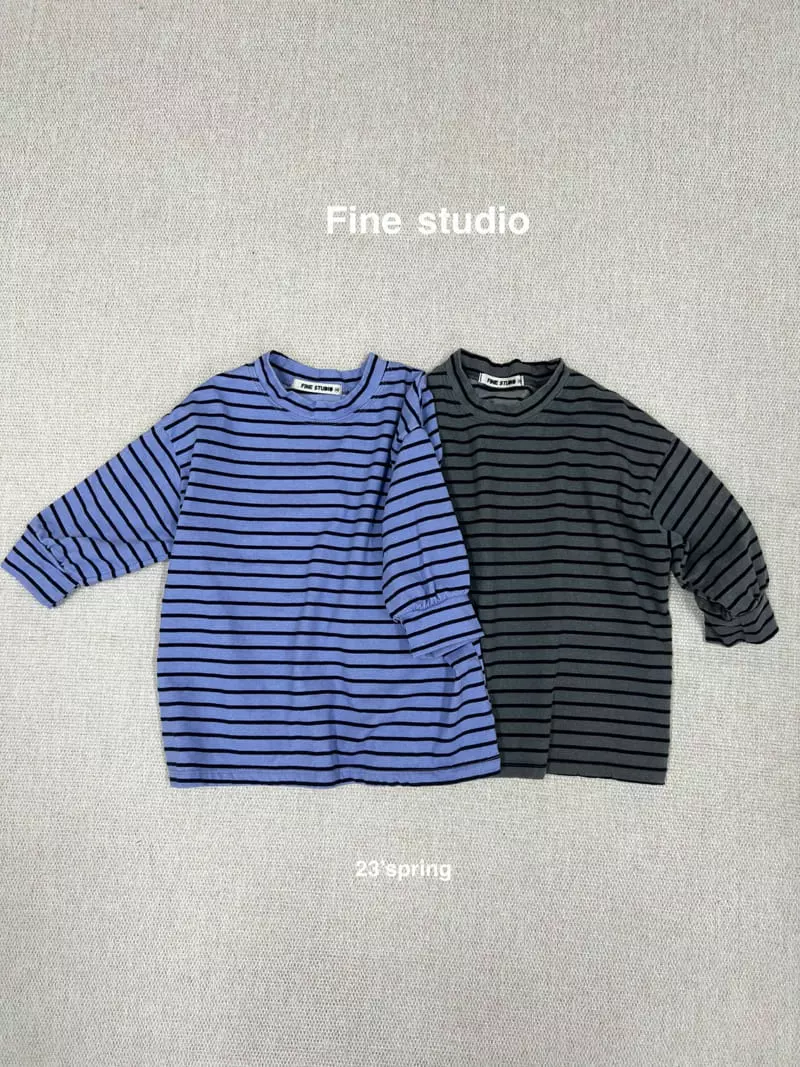 Fine Studio - Korean Children Fashion - #designkidswear - Pigment Tee