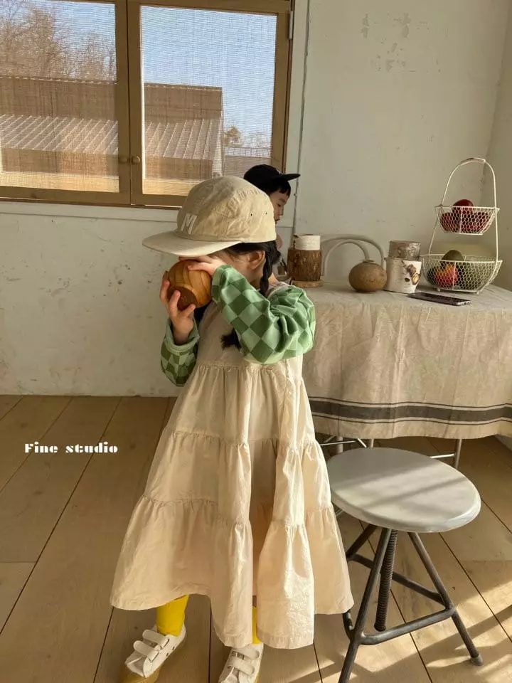 Fine Studio - Korean Children Fashion - #kidzfashiontrend - Cancan One-piece - 6