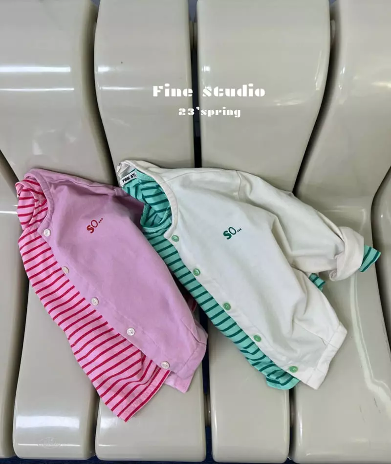 Fine Studio - Korean Children Fashion - #magicofchildhood - Dart Cardigan - 5