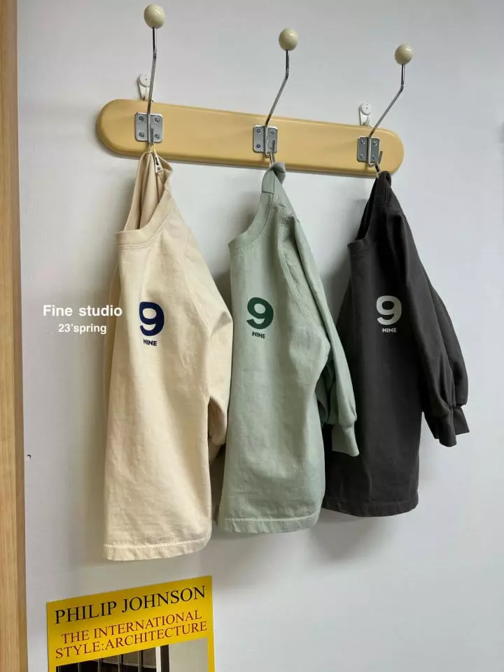 Fine Studio - Korean Children Fashion - #magicofchildhood - Nine Loose Tee - 3