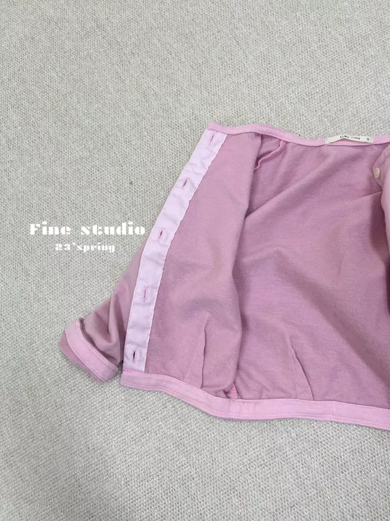 Fine Studio - Korean Children Fashion - #minifashionista - Dart Cardigan - 6