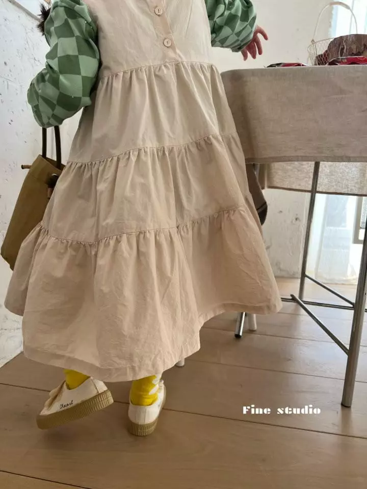 Fine Studio - Korean Children Fashion - #minifashionista - Cancan One-piece - 10