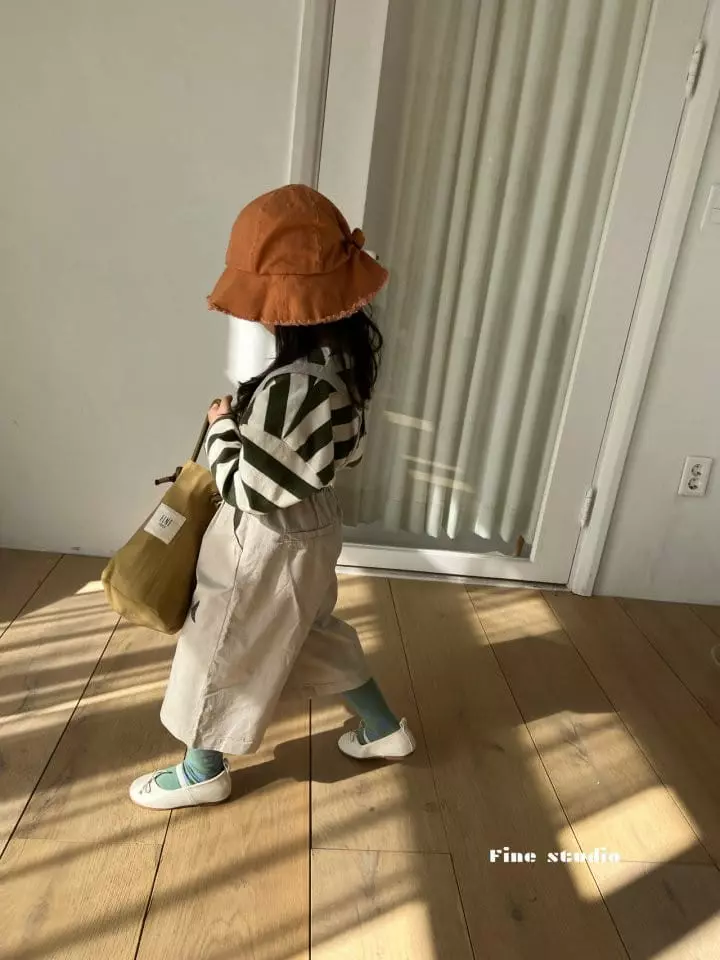 Fine Studio - Korean Children Fashion - #prettylittlegirls - Like Dungarees Pants - 7
