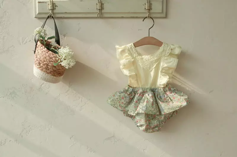 Flo - Korean Baby Fashion - #babyfashion - Anabel Bebe Bodysuit - 12