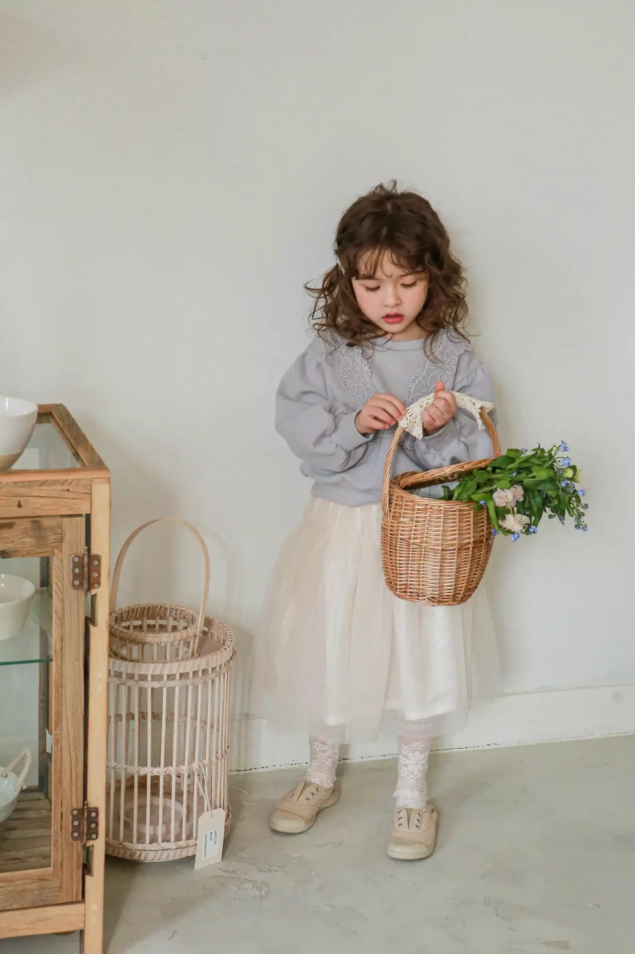 Flo - Korean Children Fashion - #minifashionista - Plea Skirt - 4
