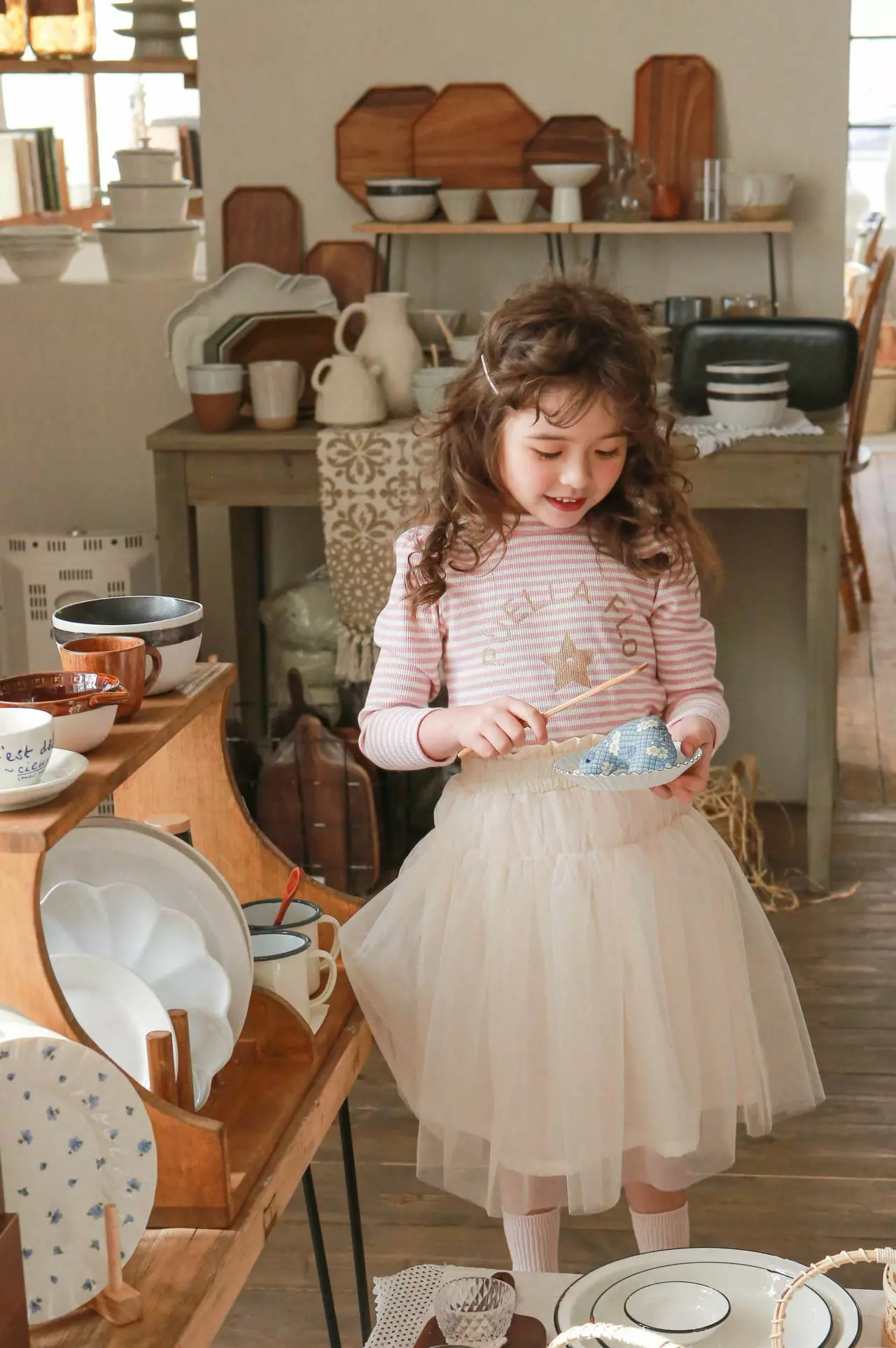 Flo - Korean Children Fashion - #toddlerclothing - Plea Skirt - 6
