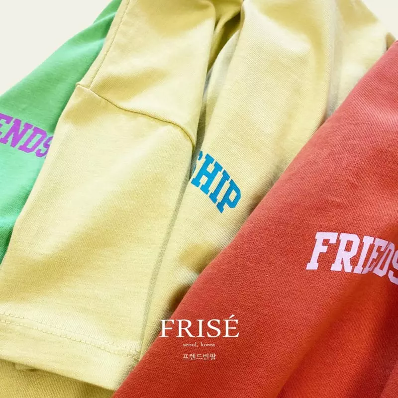 Frise - Korean Children Fashion - #fashionkids - Friends Short Sleeves Tee with Mom