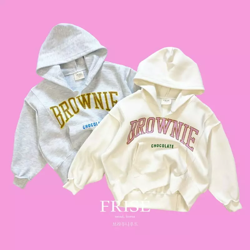 Frise - Korean Children Fashion - #kidsshorts - Brownie Hoody with Mom - 8