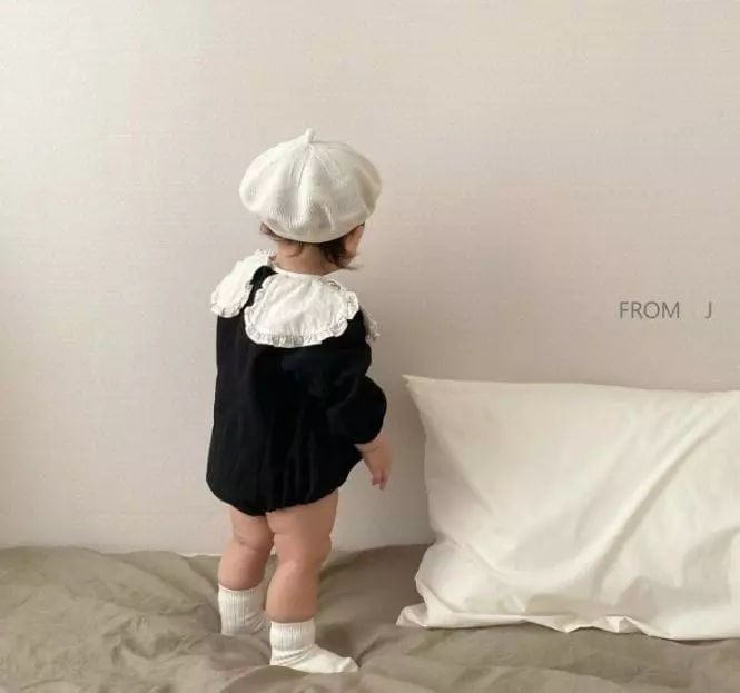From J - Korean Baby Fashion - #onlinebabyshop - Bli Collar Bodysuit - 4