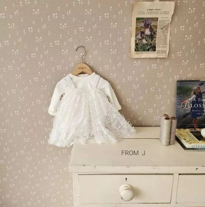 From J - Korean Baby Fashion - #babyboutiqueclothing - Small Ribbon Sleeveless Bodysuit - 3
