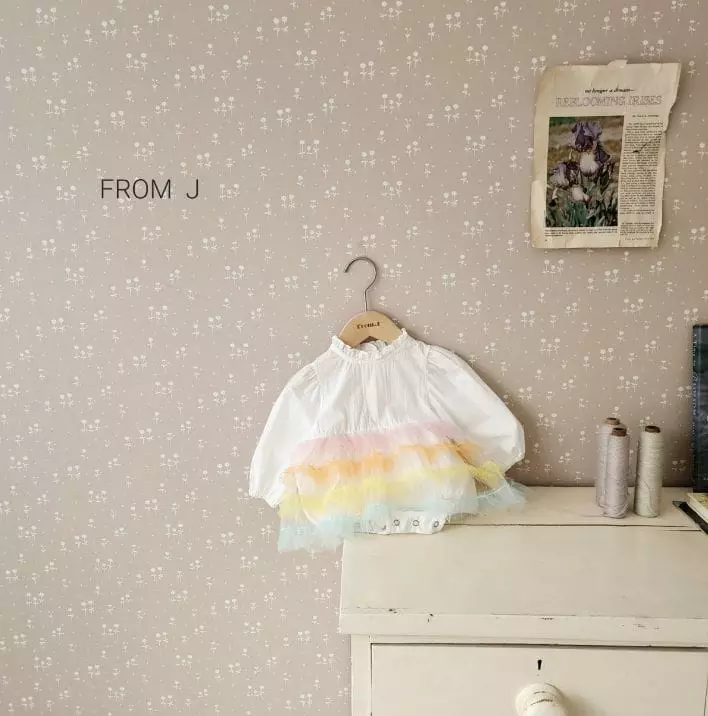From J - Korean Baby Fashion - #babyboutiqueclothing - Cancan Dress Bodysuit