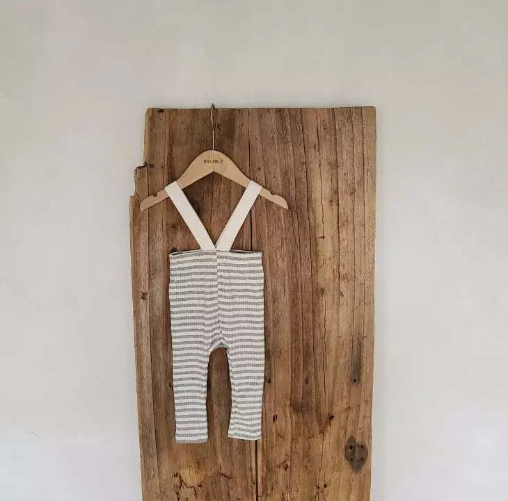 From J - Korean Baby Fashion - #babyfashion - Stripes Leggings - 5