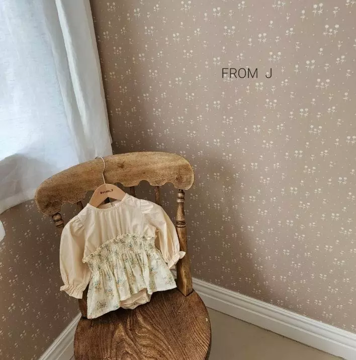 From J - Korean Baby Fashion - #babyclothing - Amily Smocked Bodysuit - 4