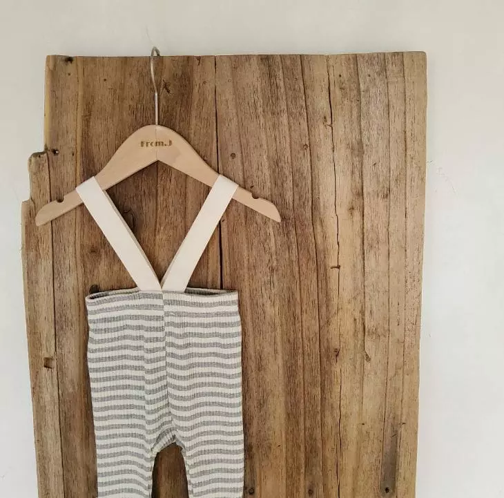 From J - Korean Baby Fashion - #babyfever - Stripes Leggings - 6