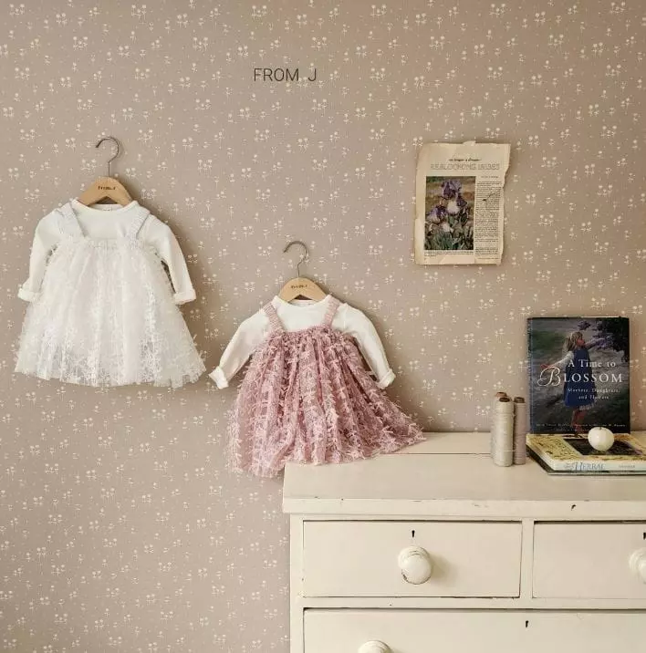 From J - Korean Baby Fashion - #babyfever - Small Ribbon Sleeveless Bodysuit - 6